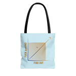 Fuck Around Find Out graph Tote Bag | Humor, Sarcastic Quote